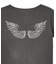 FADED ANGEL WING S/S BABY TEE