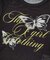 SCRIPT LOGO AND BUTTERFLY MESH S/S BABY TEE