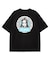 CIRCLE LOGO AND FACE S/S BIG TEE DRESS