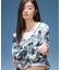 HIBISCUS CAMOUFLAGE BLOUSE