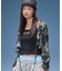 HIBISCUS CAMOUFLAGE BLOUSE