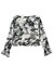 HIBISCUS CAMOUFLAGE BLOUSE