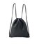 XG EMBLEM FAUX LEATHER KNAPSACK