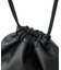 XG EMBLEM FAUX LEATHER KNAPSACK