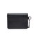 METAL XG EMBLEM FAUX LEATHER CARD CASE