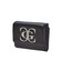 METAL XG EMBLEM FAUX LEATHER MINI WALLET