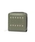 LOGO AND STAR STUDDED FAUX LEATHER MINI WALLET