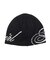 THE X-GIRL SCRIPT LOGO JACQUARD BEANIE