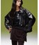 LAYERED STYLE VELOUR PANTS