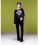 LAYERED STYLE VELOUR PANTS