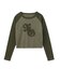 PIGMENT DYED PATCH RAGLAN L/S BABY TEE
