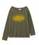 SCRIPT LOGO ONE SHOULDER L/S TEE
