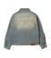 LOGO MARK STITCHED DENIM JACKET