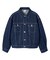 LOGO MARK STITCHED DENIM JACKET