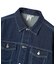LOGO MARK STITCHED DENIM JACKET