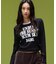 LACE TRIM L/S BABY TOP