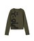 HEAVY DISTRESSED LOGO L/S BABY TEE