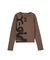 HEAVY DISTRESSED LOGO L/S BABY TEE