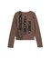 HEAVY DISTRESSED LOGO L/S BABY TEE