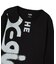 HEAVY DISTRESSED LOGO L/S BABY TEE