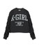JERSEY MIX CREWNECK TOP