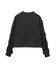 JERSEY MIX CREWNECK TOP