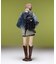 DUSTY DENIM ANORAK DRESS