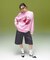 STRAWBERRY AND LOGO JACQUARD KNIT TOP