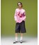 STRAWBERRY AND LOGO JACQUARD KNIT TOP