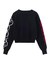 NUMBER JACQUARD COMPACT KNIT TOP