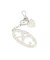 XG RHINESTONE KEYRING
