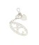 XG RHINESTONE KEYRING