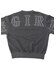 FADED BIG PATCH CREWNECK SWEATSHIRT
