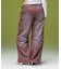 FADED 2WAY WIDE LEG WORK PANTS