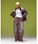 FADED 2WAY WIDE LEG WORK PANTS