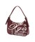 FAUX LEATHER FACE HANDBAG