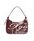 FAUX LEATHER FACE HANDBAG