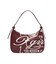 FAUX LEATHER FACE HANDBAG