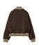 LOGO AND NUMBER VARSITY JACKET