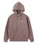 BRUSHED COLLAGE GRAPHIC FACE PATCH ZIP UP SWEAT HOODIE