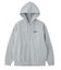 BRUSHED COLLAGE GRAPHIC FACE PATCH ZIP UP SWEAT HOODIE
