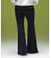 FACE LABEL FLARE SWEATPANTS