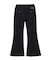 FACE LABEL FLARE SWEATPANTS