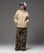 FACE EMBROIDERED PATCH REVERSIBLE JACKET