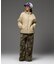 FACE EMBROIDERED PATCH REVERSIBLE JACKET