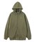 DISTRESSED ZIP UP SWEAT HOODIE DRESS