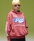 FADED MIX LOGO SWEAT HOODIE