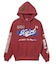 FADED MIX LOGO SWEAT HOODIE