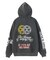 FADED MIX LOGO SWEAT HOODIE