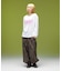 FACE LABEL LOOSE FIT TRAINING PANTS